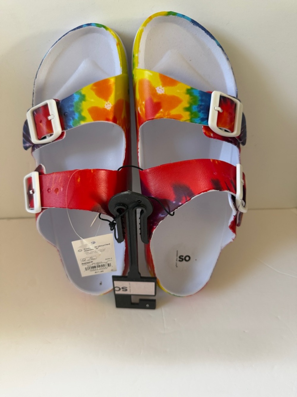 New SO Goods for Life Tie Dye Women’s Sandals